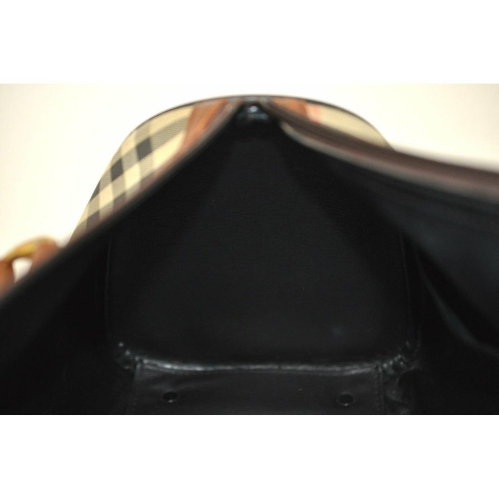 Auth Burberry Nova Check Hand Bag #27738B19 - Picture 10 of 12